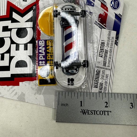 Tech Deck PlanB Barber Pole Common Skateboard Fingerboard New - Picture 9 of 10